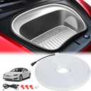 Ambient Led Trunk Lights for Tesla 2021-2023 Model 3 Model Y Front Interior Frunk Lightning String for Neon Atmosphere - Compatible with Tesla Accessories (White)