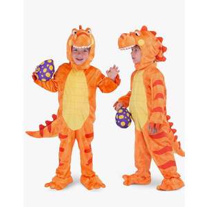 Spooktacular Creations Halloween Dinosaur Costume Kids, T-Rex Costume Toddler with Egg for Baby Child Halloween Dressup Party 18-24 Months 