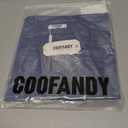 COOFANDY Men's Button Down Shirts Stain Shield Dress Shirts Short Sleeve Summer Business Casual Shirts (Blue, M)