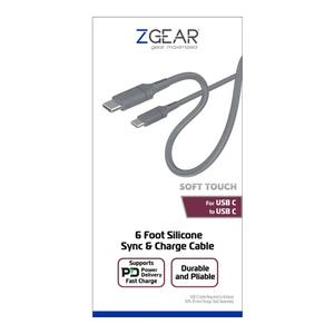 6 Foot Silicone Rubber Sync & Charge Cable