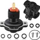 1307346 Mixer Cap Sp Kit and GP800820 Pressure Balancing Unit Cartridge Compatible with Kohler Shower Valve, Shower Cartridge Repair Kit for Rite-Temp and K-304 Shower Valve, Retro, Small