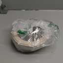 25oz Stainless Steel Lunch Box With Leakproof Tempered Glass Lids Microwavable Stainless Steel Food Storage Containers Stackable Freezer Fruit Snack Meal Prep Metal Bento Box for Travel Picnic Round