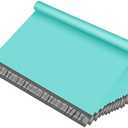 Fuxury Large Poly Mailers 24x24 Inch 50Pcs Shipping Bags for Clothing Embossed Dots Design Shipping Envelopes Waterproof Mailing Envelope Self Seal Mailers Poly Bags Durable Package Bag Teal