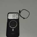 Magnetic Protective Case for iPhone 16 Pro Max with Calendar, Navigation, Photos, Magsafe Compatible Smartphone Case with Time Function, Smartphone Cases for iPhone (Black)