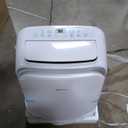 Amazon Basics 4-In-1 Portable Air Conditioner with Remote, Timer, Sleep Mode, Auto Swing, Cool/Heat/Dry/Fan-Only Functions, 13500 BTU (ASHRAE), Cools Up to 550 Sqf, Energy Saving, White