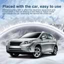 3 x 2PCS Electromagnetic Snow Removal, Anti-Freeze Electromagnetic Car Snow Removal Device, Electromagnetic Wave Anti Freezing and Snow Removal Device, Potable Snow Removal Device
