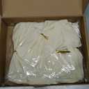 15 Pcs Velvet Bows for Christmas Tree - 6 Inch Vintage Velvet Ribbon Christmas Bows for Gift Wrapping Xmas Tree Topper Bow Ornaments for Garland Wreath Bows Decor (Cream)