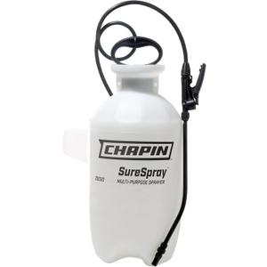 Chapin International 20020 2-Gallon SureSpray Sprayer for Fertilizer, Herbicides and Pesticides, Translucent White