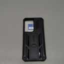 FNTCASE for Samsung Galaxy S21-Ultra Case: Military Grade Rugged Cell Phone Cover with Kickstand | Shockproof TPU Protection Bumper Matte Textured Design for Samsung S21 Ultra Cases 6.8 inches (Black)