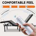 ZWP RF339 Replacement Remote Control for OKIN Tempur Saatva Lineal 81649 RF339 JLDK.26.07.11 Adjustable Bed Base