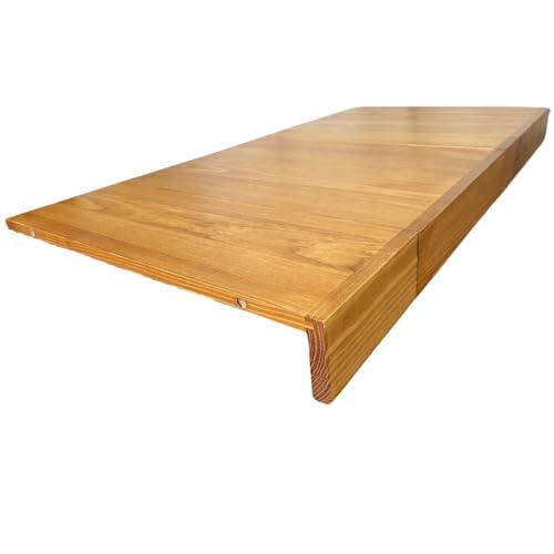 LEAPOAK Wooden Shelf Covers for 16-Inch Deep Wire Racks - Each Set Covers 36 Inches Wide Pantry Interchangeable Shelf Liners for Wire Rack Shelving, Perfect for Pantry Organization (Brown)