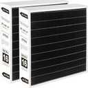 X7935 20x20x5 MERV 16 Furnace Air Filter Replacement with Lennox X7935 Filter Model HCC14-23 and Honeywell FC100A101 And FC200E1011, 2Packs