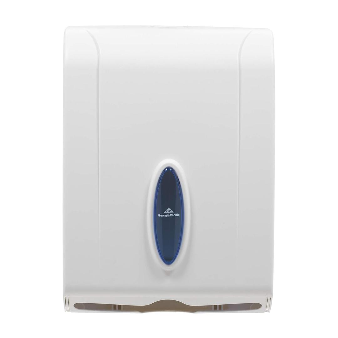 Bertreno Commercial Paper Towel Dispenser Wall Mount Paper Towel Holder Large Capacity C Fold Hand Towel Dispenser Bathroom Tissue Dispenser