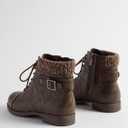  Laceup Sweater Bootie 8