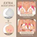 Boomba Invisible Lift Inserts Double-Sided Sticky Bra Ultra Push Up Bra Inserts Suitable for Different Occasions (M)