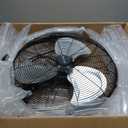 BEESTAR 20 Inch Floor Fan,High Velocity Fan with 3-Speeds&Adjustable Tilting Head,Heavy Duty Metal Industrial Fan for Shop, Garage,Commercial, Residential, and Greenhouse,Black (20 INCH)