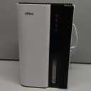 Dehumidifiers for Home, 850 sq.ft 95oz Dehumidifier with Drain Hose Timer Sleep Mode Auto-Off 7 Colors Light, Dehumidifier for Bedroom Bathroom Basements RV Silver