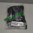 decorUhome Chenille Black Christmas Throw Pillow Covers 18x18 Inch Set of 2, Decorative Soft Couch Pillow Covers Solid Dyed Accent Farmhouse Neutral Square Pillow Cases for Sofa