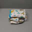 Mosebears Sleep Sack Baby Winter Wearable Blanket with 2-Way Zipper,2.5 TOG Cotton Sleep Sack Unisex (Animal World, 0-6 Months)