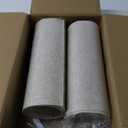 Large Drum Lamp shades Set of 2 Oatmeal Linen Lampshade 16" Top x 16" Bottom x 12" High (Spider) Farmhouse Lampshade for Table & Floor Lamp - Lampshades Replacement By GO&SO
