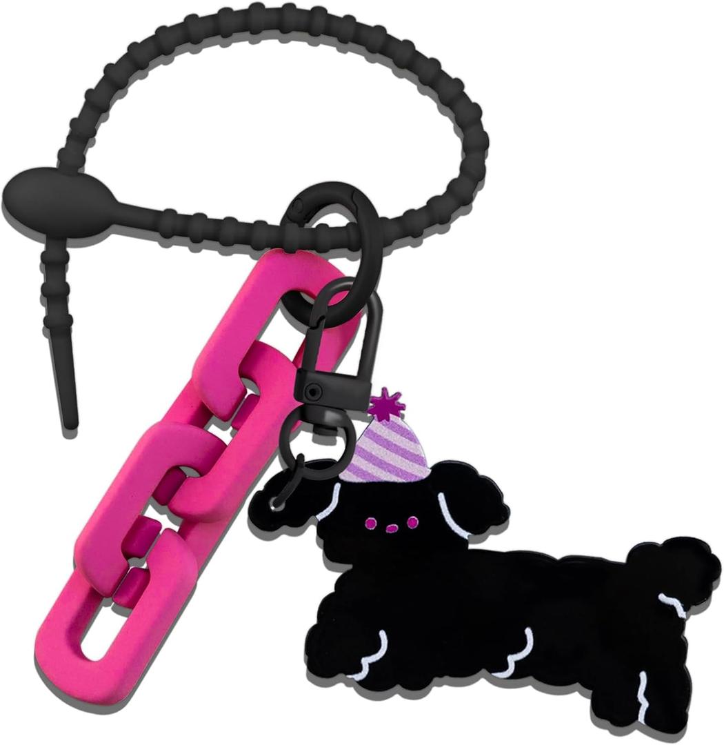 WXCATIM Dog Keychain Dog Gifts For Women Cute Keychains for Car Keys Dogs Key Chains Purse Bag Charms For Handbags Backpack Accessories For Car Keys Small