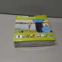 Camping Stool Portable Collapsible Stool Retractable Stool Folding Chair Outdoor Telescopic Stool Capacity 400lb Lightweight for Fishing Hiking Trips BBQ Stool Black