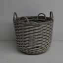 3-Pack Stackable Handovenicker Storage and Laundry Basketith Handles,Flower Pots,Multi-Function Storage,Hand-Crafted L 19x 14.5 M 15x 13 S12x9