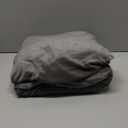 H.VERSAILTEX Rich Velvet Stretch 2 Piece Cover Chair Slipcover Sofa Cover Furniture Protector Couch Soft with Elastic Bottom Chair Couch Cover with Arms Width Up to 49 Inch(Chair,Grey)