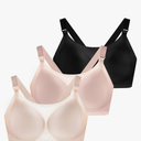 Nursing Bras for Breastfeeding, Seamless Ultra Comfort Maternity Bra, Natural Shape Pregnancy Bras for Women Large