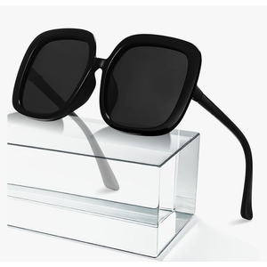 miyya Oversized Polarized Sunglasses Women, Trendy Retro Sun Glasses for Women 2025, Oversized Shades