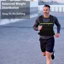 Adjustable Weighted Vest 2-18 LB, Soft and Washable to Keep Clean after Workout, Large Size Weighted Vest for Men and Women with Shoulder Pad, Chest Pocket for Phone and Keys