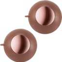 Washable Reusable Gel Lint Roller for Pet Hair, Tecogue Portable Dog Cat Pet Hair Remover for Clothes, Laundries, Sticky Cleaner, Dust Fuzz Fur for Travel Household (Maroon-2 Pcs)