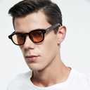 Gtand Unisex Vintage Retro Round Style Tinted Sunglasses For Men Women Fashion Circle Sun Glasses 46mm