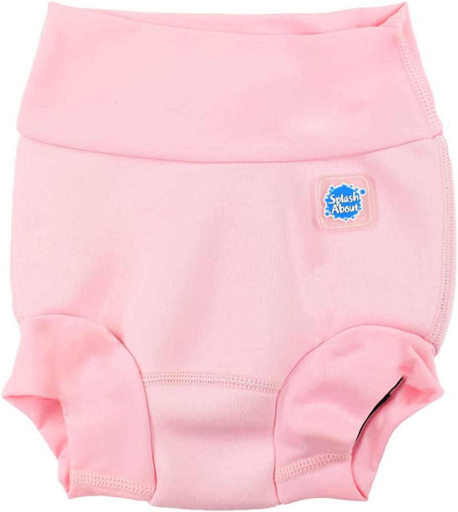 Splash About Happy Nappy Reusable Swim Diaper, Almond Blossom, 3-6 Months
