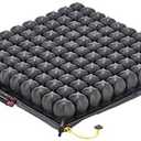 Roho Low Profile Quadtro Select Wheelchair Cushion - 18 x 16 - Adjustable Pressure Relief Air Seat - Conforms to Your Body Shape and Weight - Includes Pump, Cover, Repair Kit, Instructions