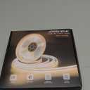 MIWISE COB LED Strip,LED Strip Light 2700K Warm White 20ft Dimmable Super Bright 24V,High Density Flexible Tape Light with RF Remote Timer Function,for Shelf/Cabinet/Bedroom/TV DIY Lighting Project (6.1m)