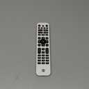 GE Rechargeable TV Remote Control, Universal Remote Control, Backlit Buttons, Samsung TV Remote Control Replacement for Smart TVs, Apple TV, Sony, Roku Replacement Remote, LG TV, 4-Device, 80984