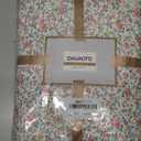 Baby Bassinet Sheets Girls, Cotton Bassinet Sheets Rectangle, 2 pc Bassinet Mattress Sheets, 32"x16" Compatible with Baby Delight Beside Me Dreamer Bassinet, Bedside Bassinet Sheet (Floral + Pink)