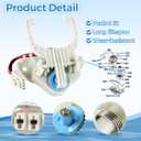 WH03X30517 Washer Shift Actuator Compatible with GE and Hotpoint Washer, Replacement Part WH05X25036 WH05X24435 WH03X30517-50PK PS16554752 PD00068062 EAP16554752 AP7014559 290D1056G001 4961069