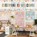 Teacher Created Resources Everyone is Welcome Welcome Bulletin Board (TCR7117), 13" x 2"
