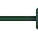 Wera 05004783001 Kraftform Plus VDE 168i Square Socket Insulated Screwdriver, #1 Head, 6" Blade Length