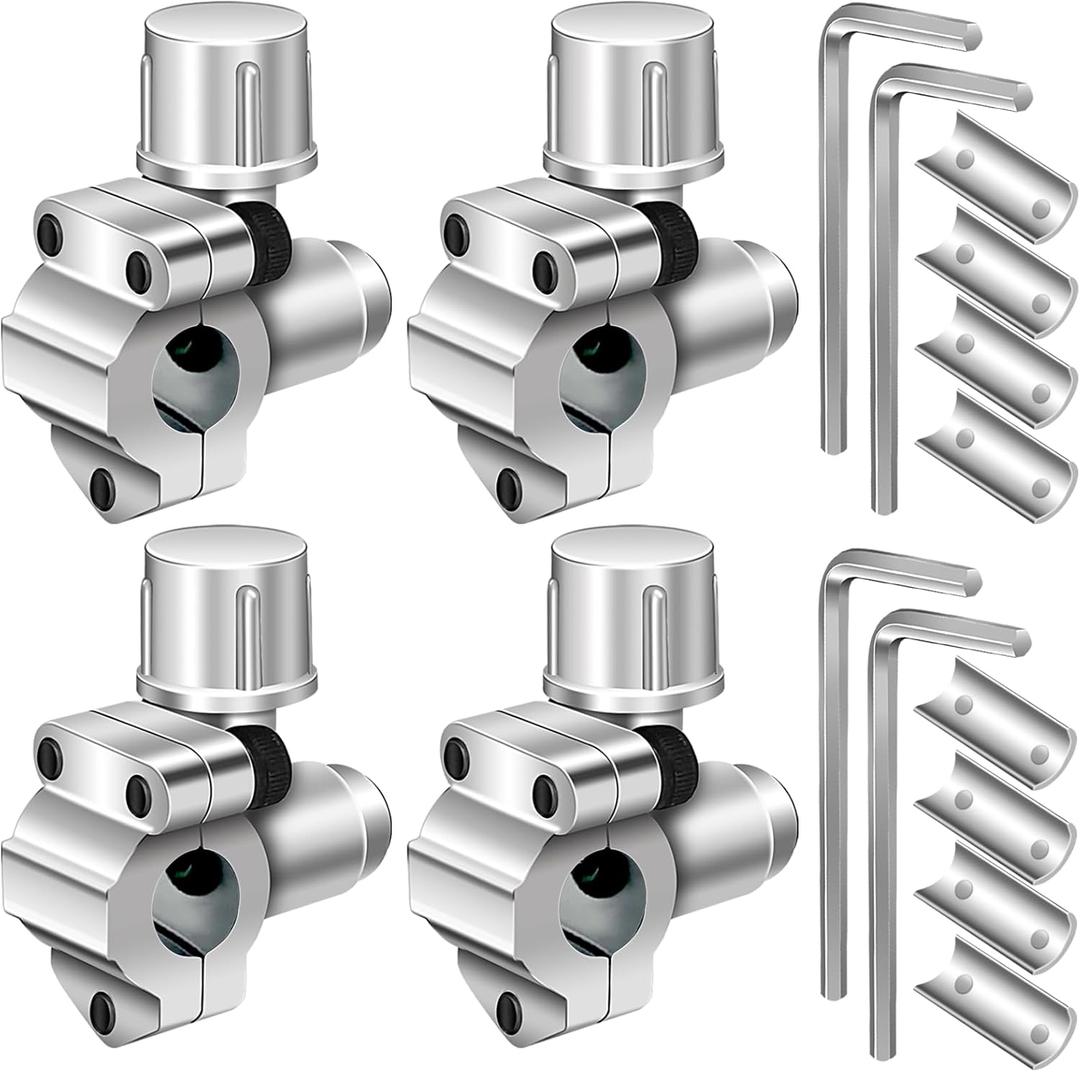 BPV31D Bullet Piercing Valve Kit-BPV-31 Refrigerator Tap Valve Set-Line Tap Valve Kit, for 1/4 Inch, 5/16 Inch, 3/8 Inch Outside Diameter Universal Refrigerator Tube (4)