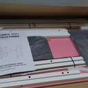 Pamray 40 Inch Computer Desk with 4 Drawers Small Office Desk for Home Bedroom Study Writing Simple Modern Computer Table Pink