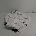 dressfan Animal Dragon Onesie Costume Halloween Cosplay Costume Christmas Pajamas for Unisex Adults Teens Black&White M