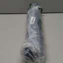 Non Slip Kitchen Runner Rugs Mat Washable Linen-Like Thin Kitchen Mats for Floor, Rubber Backing Absorbent Stain Resistant Standing Floor Mat Front of Sink Laundry, Easy Clean, Blue 17"x47"