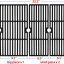 DC150 18 Inch Cast Iron Cooking Grates for Charbroil Performance 4 Burner 463376519, Replacment for Char-Broil Grill 463376319, 463375619, G470-0003-W1, G470-0002-W1,G321-0005-W1