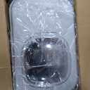 Pet Food Container, Collapsible Dog Food Storage Container with Detachable Casters & Airtight Lid for Keeping Dry Kibbles, With Dog Food Scoop and Measuaring Cups (Gray)