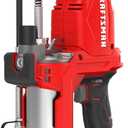 CRAFTSMAN Grease Gun V20 Electric Grease Gun Cordless, 40" Hose, LED Light, 10,000 Max PSI Pushes up to 9 oz. of Grease per Minute, Tool Only (CMCGG001B)