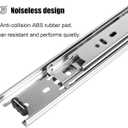 10 Pair of 20 Inch Drawer Slides,100 LB Capacity Full Extension Side Mount Drawer Rails