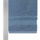 Stainless Steel L-Shaped Hand Towel Holder, SUS304 Bathroom Towel Rack with Thickened Base for Countertop Vanity (Brush Nickel)